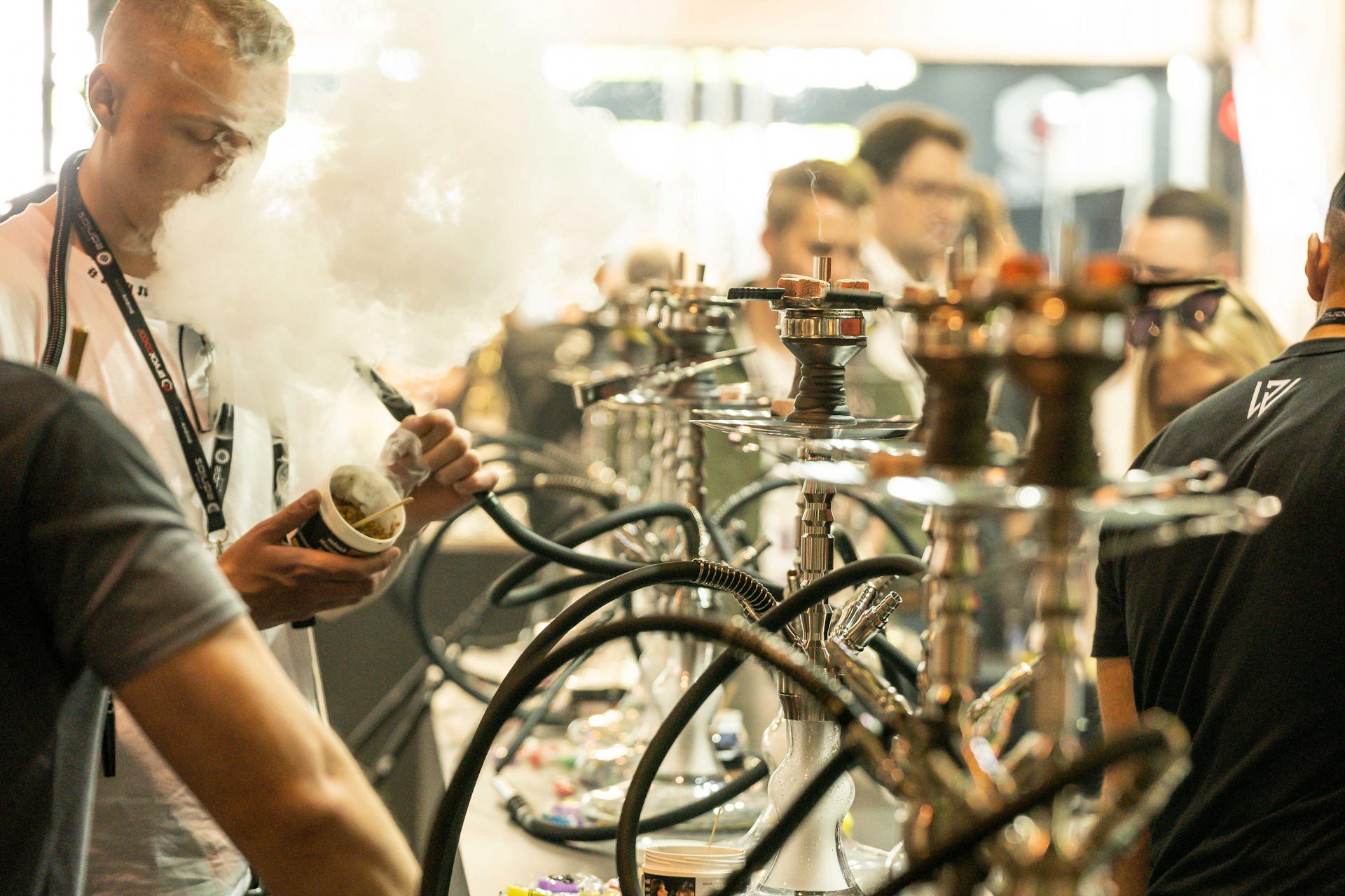 Der Vorverkauf für die ShishaMesse 2026 hat begonnen. Die Messe findet vom 8. bis 10. Mai 2026 in der Messe Frankfurt (Hallen 5+6) statt. (Foto: Ben Horn)