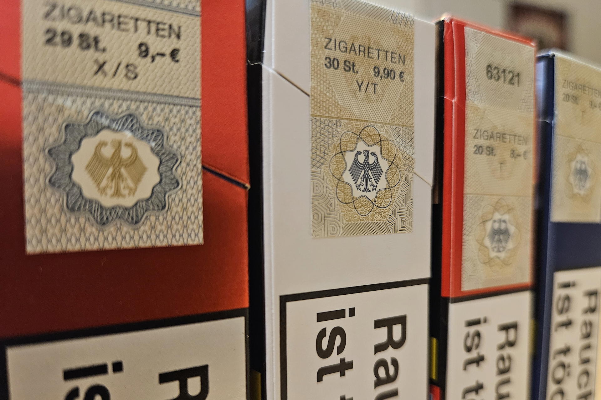 Der Fiskus strich durch die Tabaksteuer 2025 rund 16 Milliarden Euro ein. Die meisten Einnahmen generierten Zigaretten, gefolgt von Feinschnitt und E-Zigaretten/Liquids.