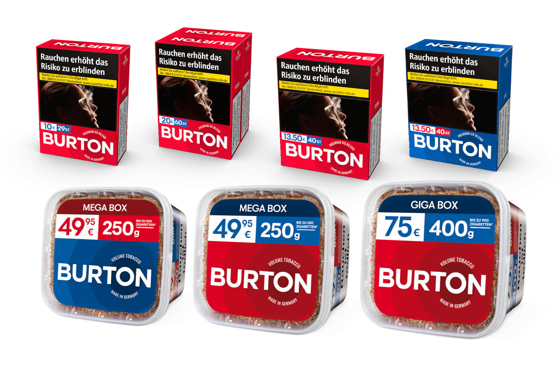 Die Joh. Wilh. von Eicken GmbH hat der Marke Burton ein neues Design verpasst.