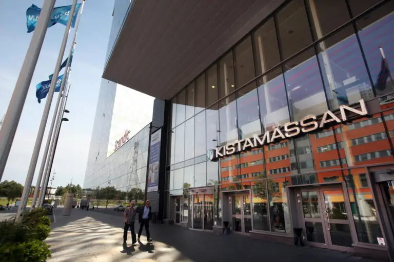 Die Kistamässan in Stockholm ist Schauplatz der ersten Ausgabe der PouchEx, der Messe für Snus, Nikotinpouches & Co. (Foto: © Eric Roxfelt)